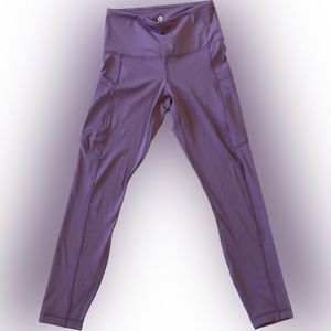 Xs workout tights. Colour is moonlite mauve.